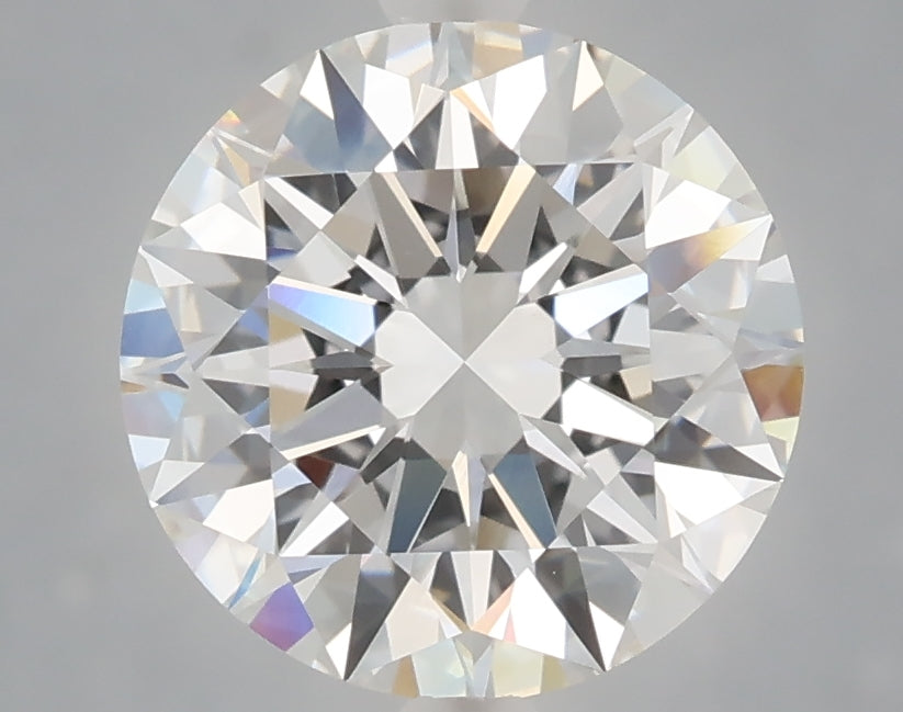 3.09 Carat Round Shaped, Excellent Cut, D Color, VVS2 Clarity, IGI Certified Lab Grown Diamond
