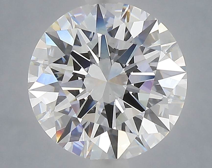 3.05 Carat Round Shaped, Excellent Cut, E Color, VS1 Clarity, IGI Certified Lab Grown Diamond