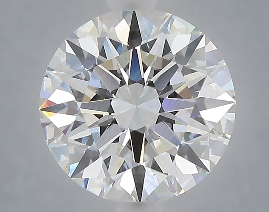 3.08 Carat Round Shaped, Ideal Cut, E Color, VS1 Clarity, IGI Certified Lab Grown Diamond
