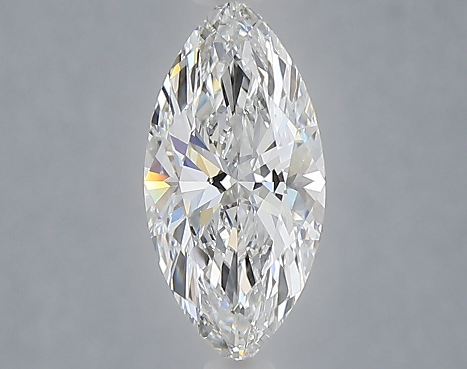 1.08 Carat Marquise Shaped, Ideal Cut, E Color, VVS2 Clarity, IGI Certified Lab Grown Diamond
