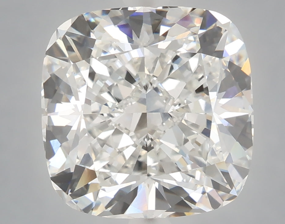 6.04 Carat Cushion Shaped, Ideal Cut, E Color, VVS2 Clarity, IGI Certified Lab Grown Diamond