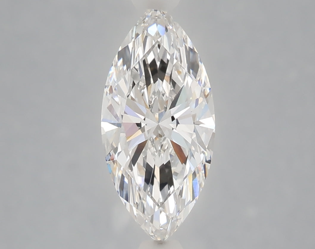 1.50 Carat Marquise Shaped, Ideal Cut, E Color, VS1 Clarity, IGI Certified Lab Grown Diamond