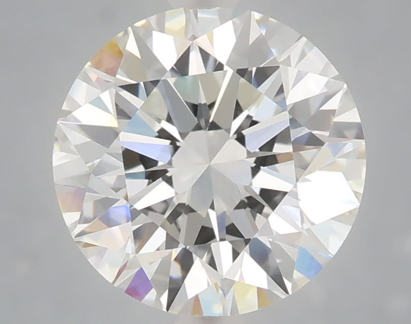 3.09 Carat Round Shaped, Excellent Cut, E Color, VVS2 Clarity, IGI Certified Lab Grown Diamond
