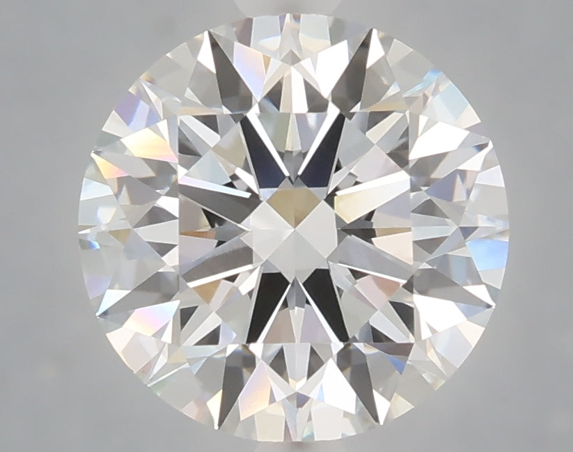 3.09 Carat Round Shaped, Ideal Cut, E Color, VVS2 Clarity, IGI Certified Lab Grown Diamond