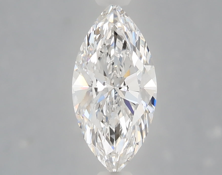 1.04 Carat Marquise Shaped, Ideal Cut, E Color, VVS2 Clarity, IGI Certified Lab Grown Diamond