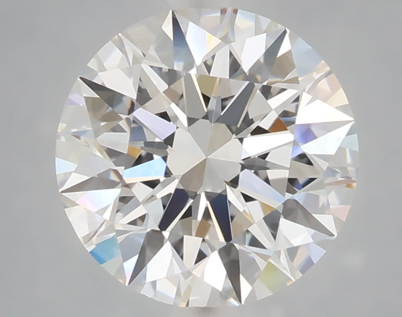 3.08 Carat Round Shaped, Excellent Cut, E Color, VVS2 Clarity, IGI Certified Lab Grown Diamond
