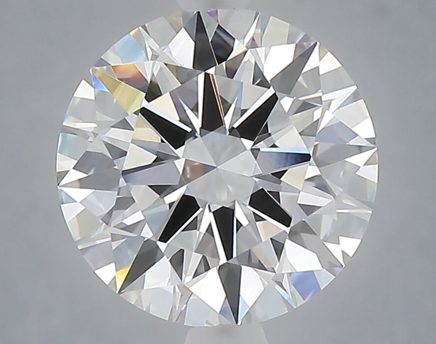3.06 Carat Round Shaped, Ideal Cut, E Color, VVS2 Clarity, IGI Certified Lab Grown Diamond