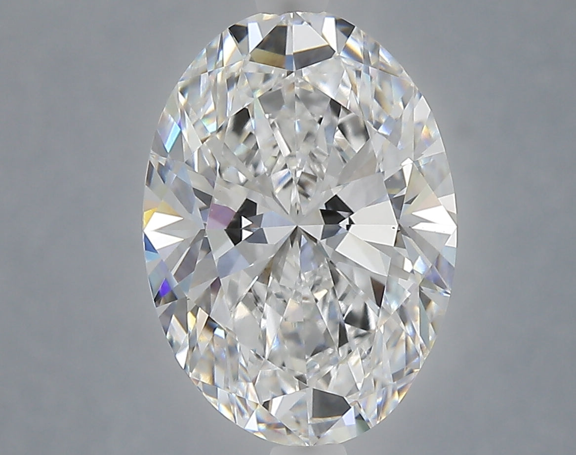 4.26 Carat Oval Shaped, Ideal Cut, D Color, VS1 Clarity, IGI Certified Lab Grown Diamond
