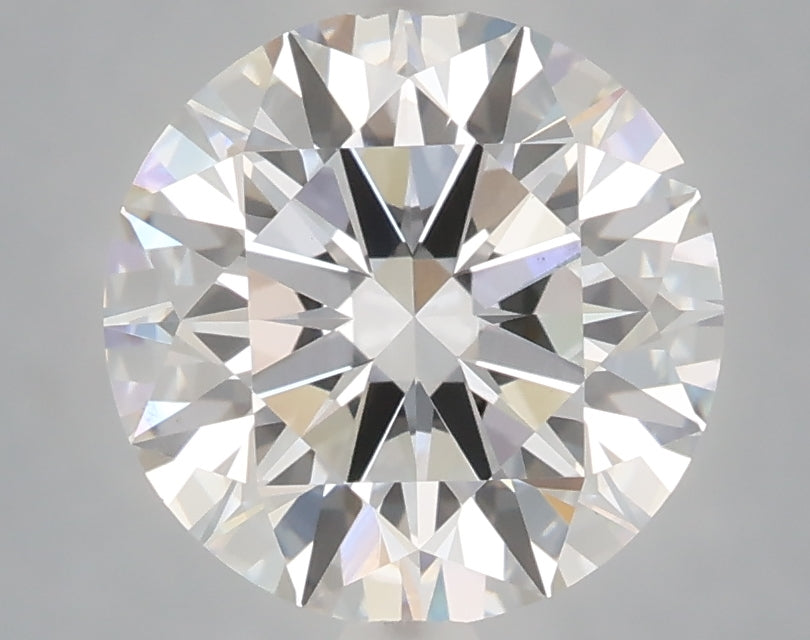 3.08 Carat Round Shaped, Ideal Cut, D Color, VVS2 Clarity, IGI Certified Lab Grown Diamond