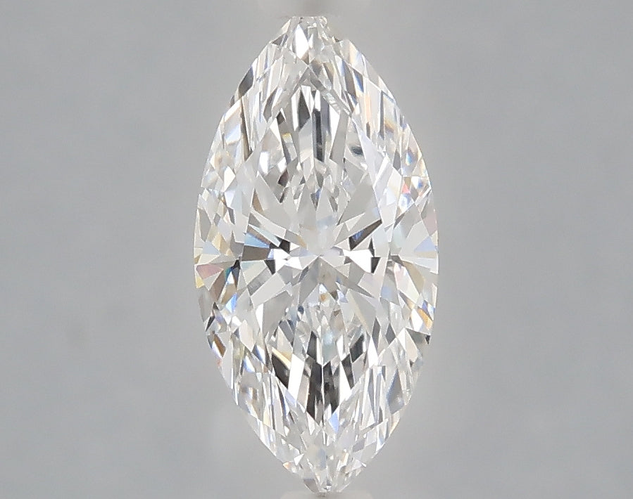 1.08 Carat Marquise Shaped, Ideal Cut, D Color, VVS2 Clarity, IGI Certified Lab Grown Diamond