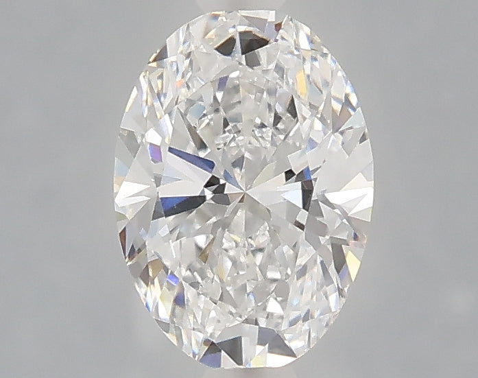 1.02 Carat Oval Shaped, Ideal Cut, D Color, VVS2 Clarity, IGI Certified Lab Grown Diamond