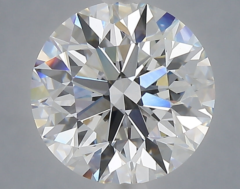 3.01 Carat Round Shaped, Excellent Cut, E Color, VS1 Clarity, IGI Certified Lab Grown Diamond