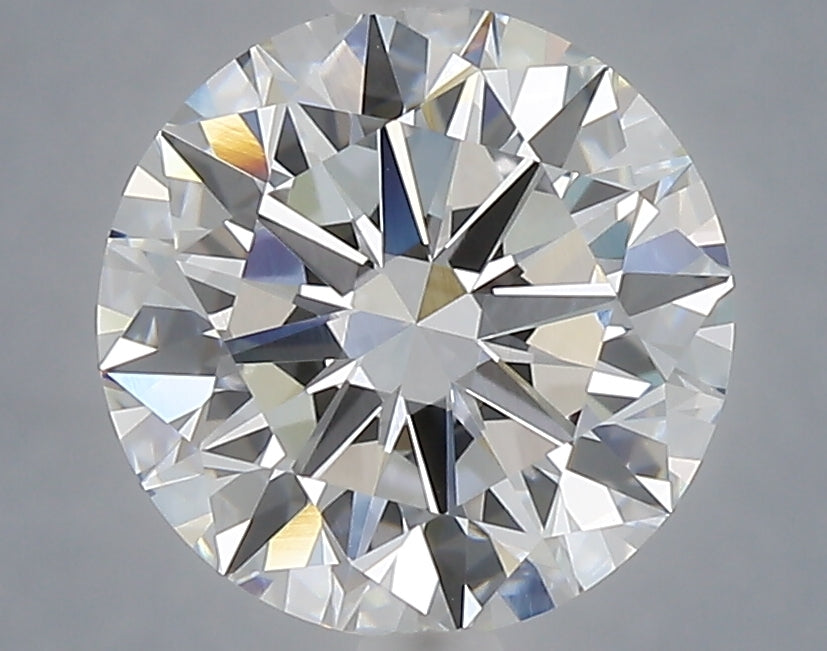 3.00 Carat Round Shaped, Excellent Cut, E Color, VVS2 Clarity, IGI Certified Lab Grown Diamond