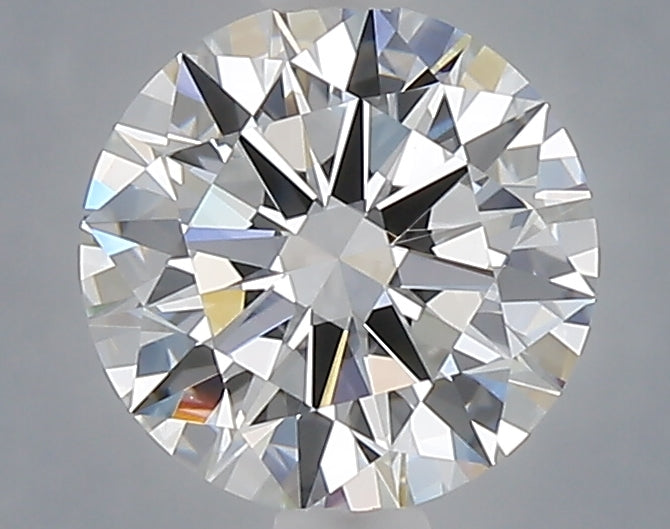 1.55 Carat Round Shaped, Excellent Cut, D Color, VVS2 Clarity, IGI Certified Lab Grown Diamond