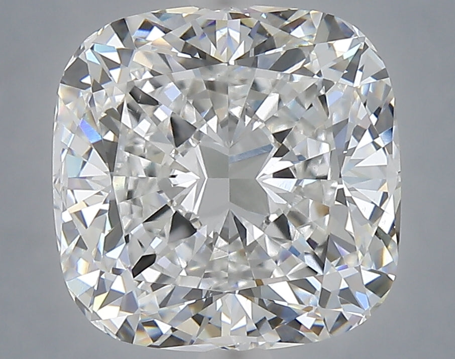 5.09 Carat Cushion Shaped, Excellent Cut, D Color, VVS2 Clarity, IGI Certified Lab Grown Diamond