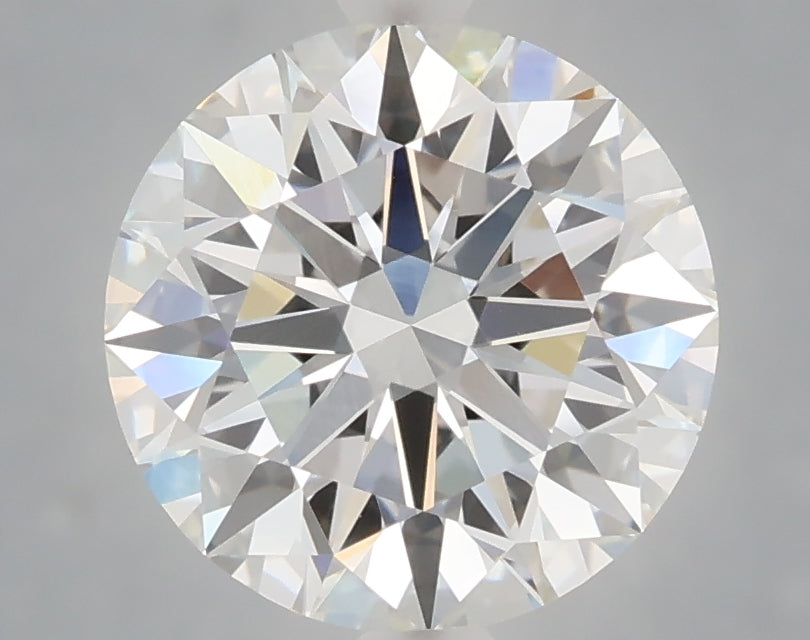 3.06 Carat Round Shaped, Excellent Cut, E Color, VVS2 Clarity, IGI Certified Lab Grown Diamond