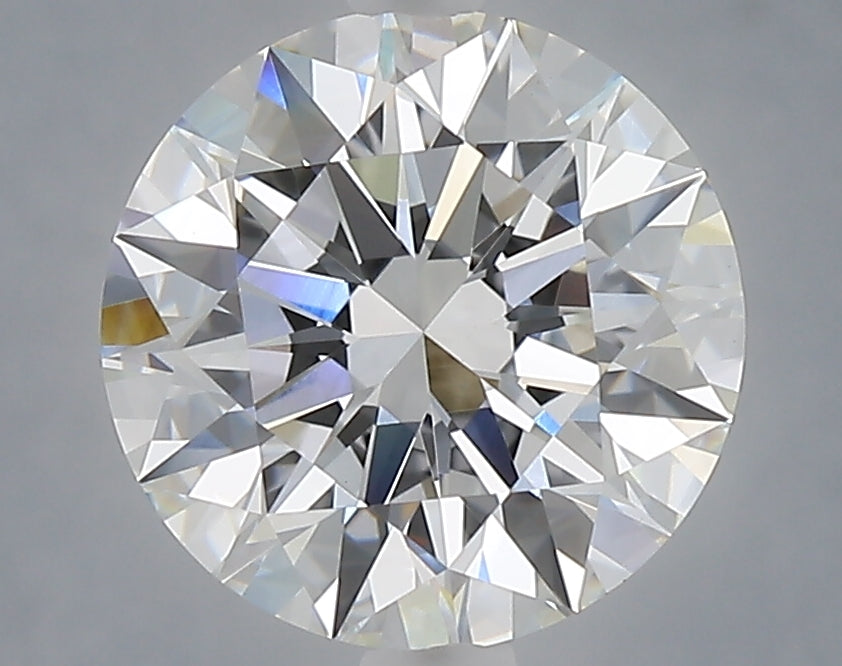 3.08 Carat Round Shaped, Excellent Cut, E Color, VVS2 Clarity, IGI Certified Lab Grown Diamond