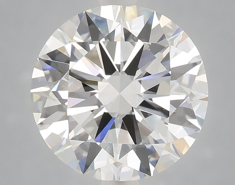 3.02 Carat Round Shaped, Excellent Cut, E Color, VVS2 Clarity, IGI Certified Lab Grown Diamond