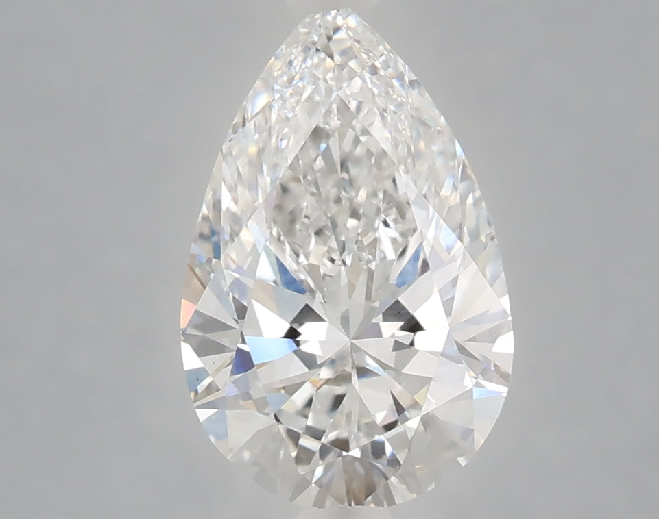 2.09 Carat Pear Shaped, Ideal Cut, D Color, VS1 Clarity, IGI Certified Lab Grown Diamond