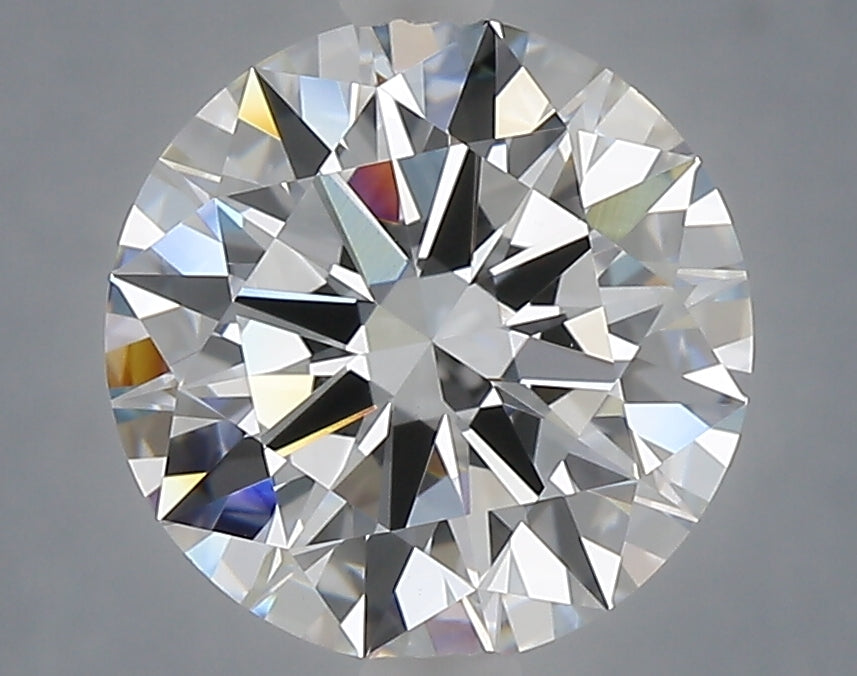 3.02 Carat Round Shaped, Ideal Cut, E Color, VVS2 Clarity, IGI Certified Lab Grown Diamond