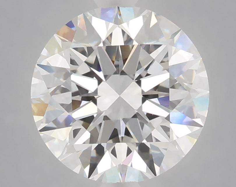 3.03 Carat Round Shaped, Excellent Cut, E Color, VVS2 Clarity, IGI Certified Lab Grown Diamond