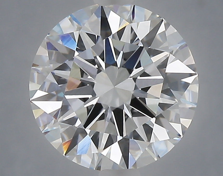 3.10 Carat Round Shaped, Ideal Cut, E Color, VVS2 Clarity, IGI Certified Lab Grown Diamond