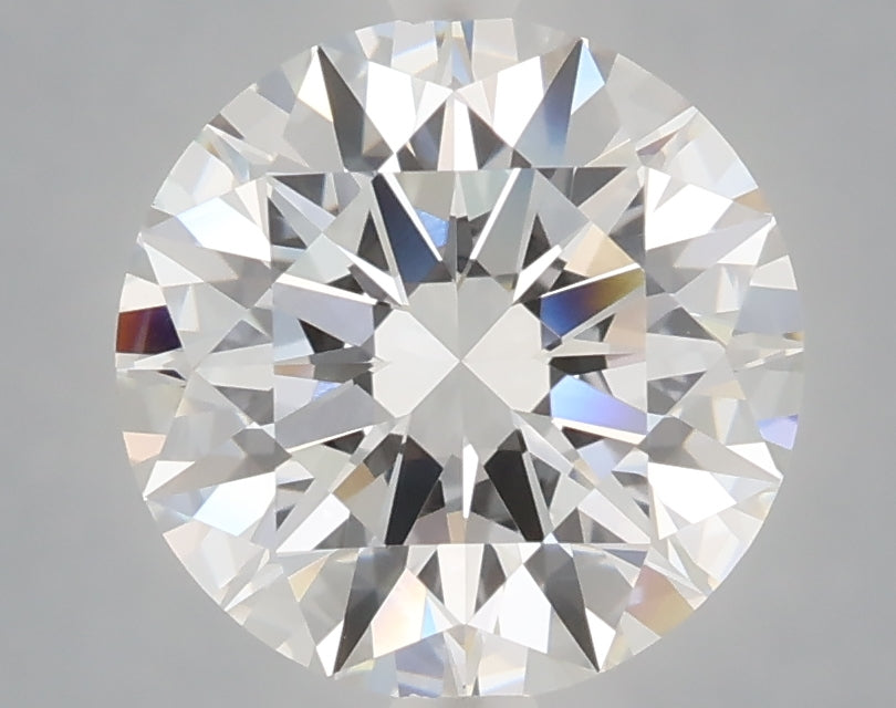 3.07 Carat Round Shaped, Excellent Cut, E Color, VVS2 Clarity, IGI Certified Lab Grown Diamond