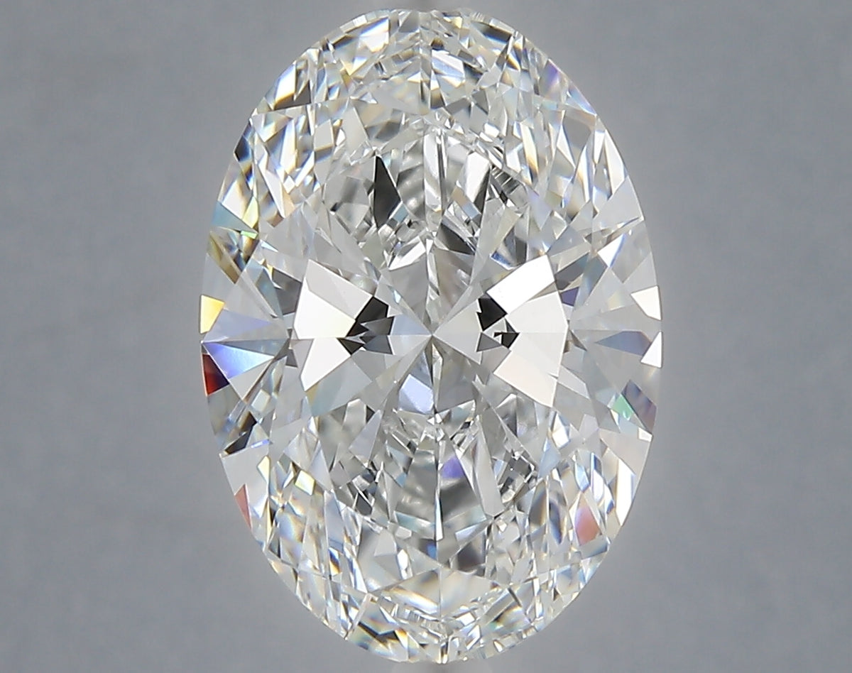 5.23 Carat Oval Shaped, Ideal Cut, E Color, VVS2 Clarity, IGI Certified Lab Grown Diamond