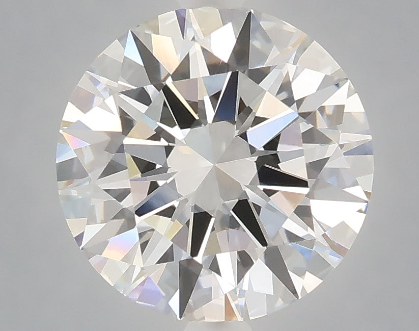 3.01 Carat Round Shaped, Excellent Cut, E Color, VVS2 Clarity, IGI Certified Lab Grown Diamond