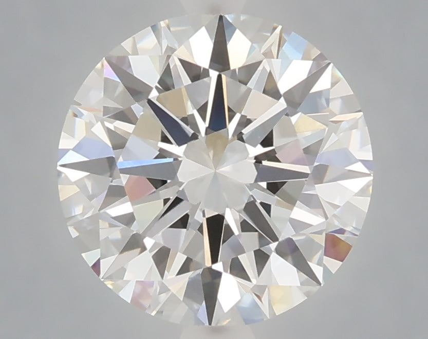 3.01 Carat Round Shaped, Excellent Cut, E Color, VVS2 Clarity, IGI Certified Lab Grown Diamond