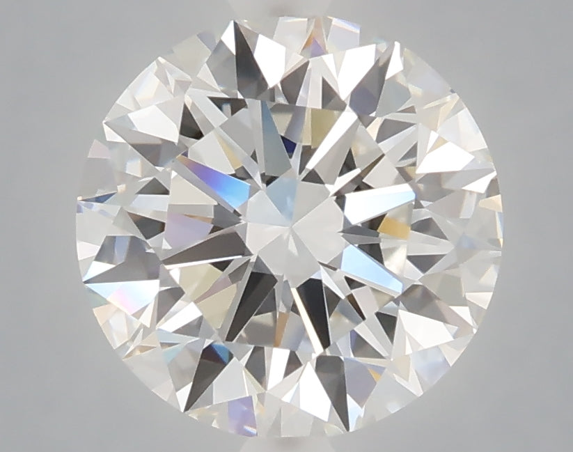 3.01 Carat Round Shaped, Excellent Cut, E Color, VVS2 Clarity, IGI Certified Lab Grown Diamond