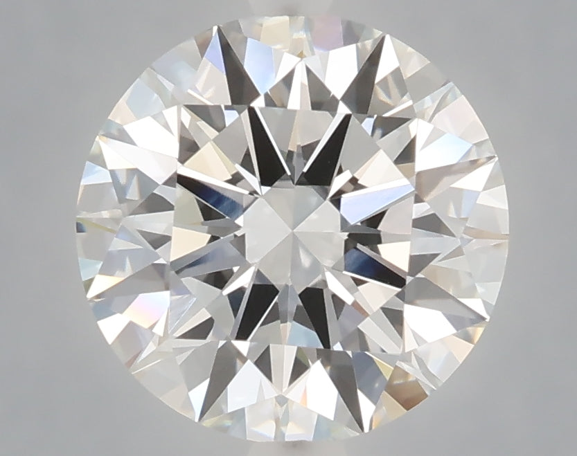 3.08 Carat Round Shaped, Ideal Cut, E Color, VVS2 Clarity, IGI Certified Lab Grown Diamond