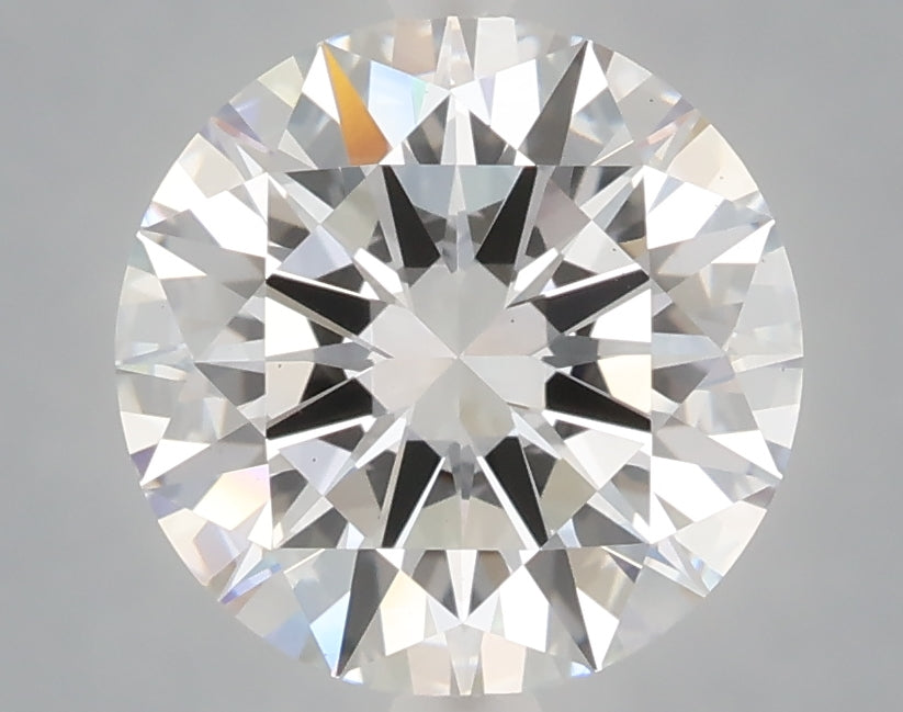 3.02 Carat Round Shaped, Excellent Cut, E Color, VS1 Clarity, IGI Certified Lab Grown Diamond