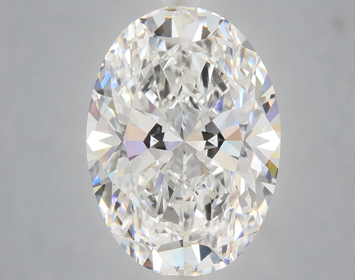 5.22 Carat Oval Shaped, Ideal Cut, E Color, VVS2 Clarity, IGI Certified Lab Grown Diamond