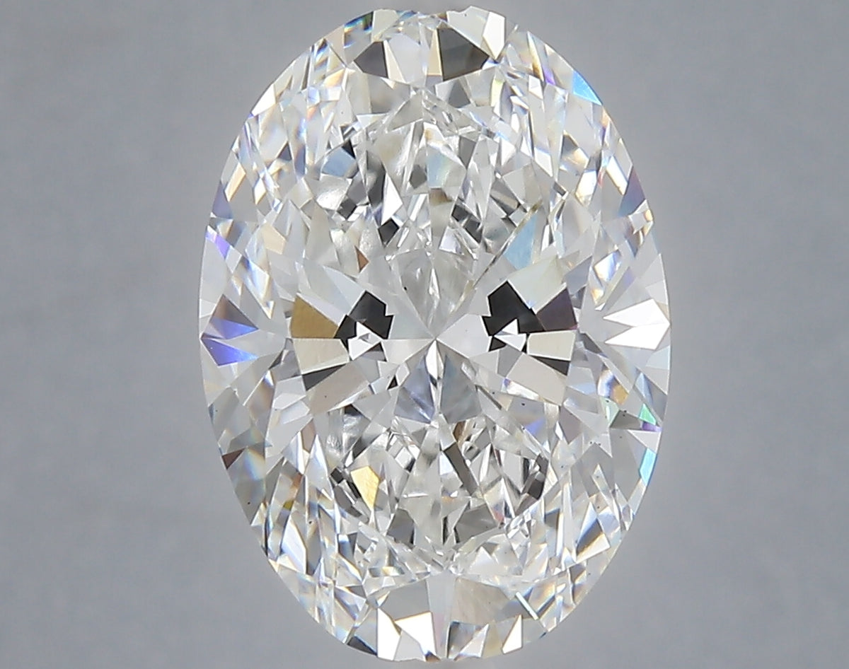5.21 Carat Oval Shaped, Ideal Cut, E Color, VS1 Clarity, IGI Certified Lab Grown Diamond