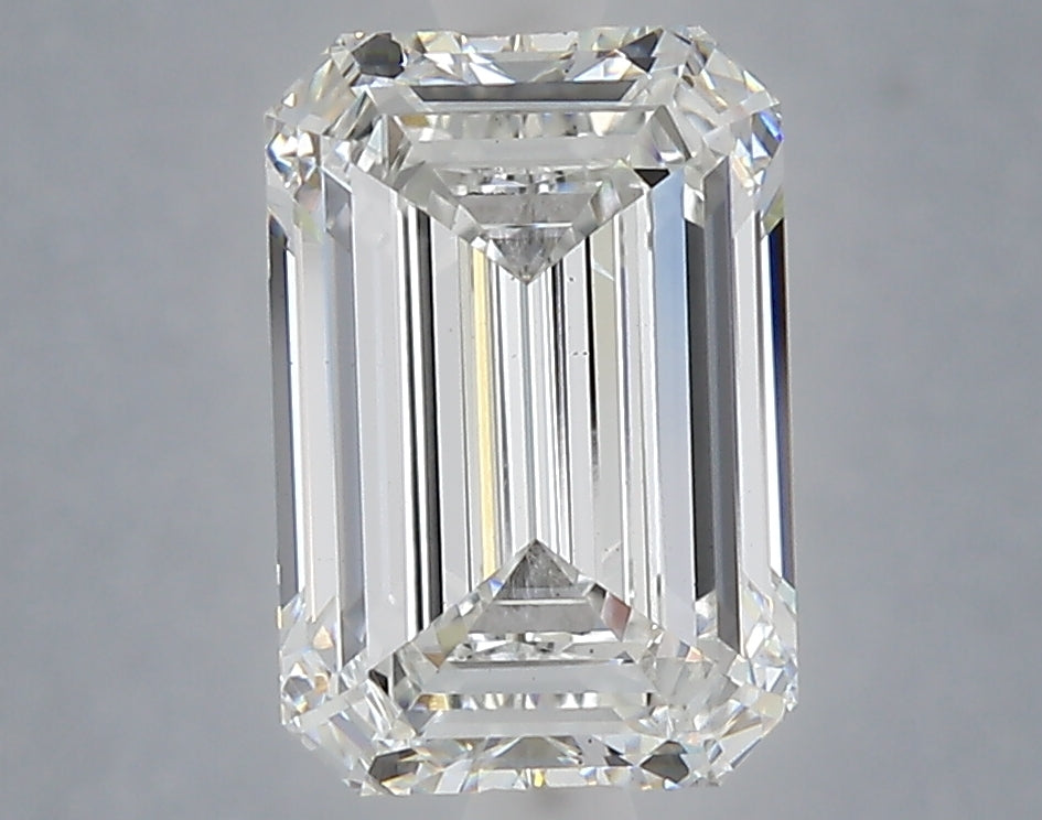 3.01 Carat Emerald Shaped, Ideal Cut, F Color, VS1 Clarity, IGI Certified Lab Grown Diamond