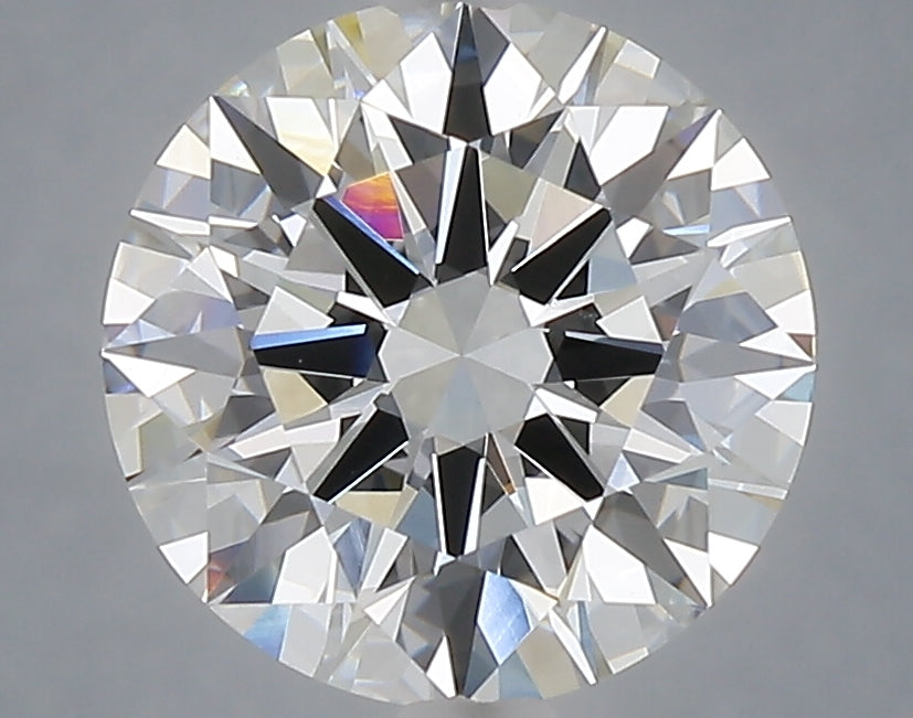 3.03 Carat Round Shaped, Excellent Cut, E Color, VVS2 Clarity, IGI Certified Lab Grown Diamond
