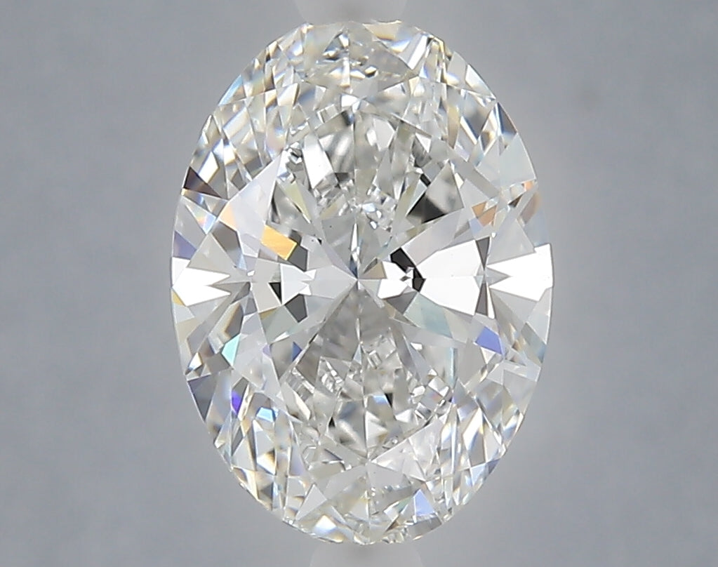 2.60 Carat Oval Shaped, Ideal Cut, F Color, VS1 Clarity, IGI Certified Lab Grown Diamond