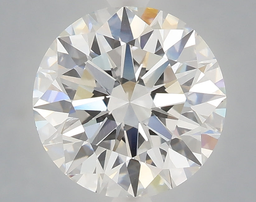 3.10 Carat Round Shaped, Ideal Cut, E Color, VVS2 Clarity, IGI Certified Lab Grown Diamond