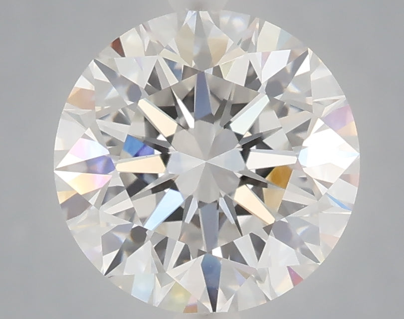 3.07 Carat Round Shaped, Excellent Cut, E Color, VVS2 Clarity, IGI Certified Lab Grown Diamond