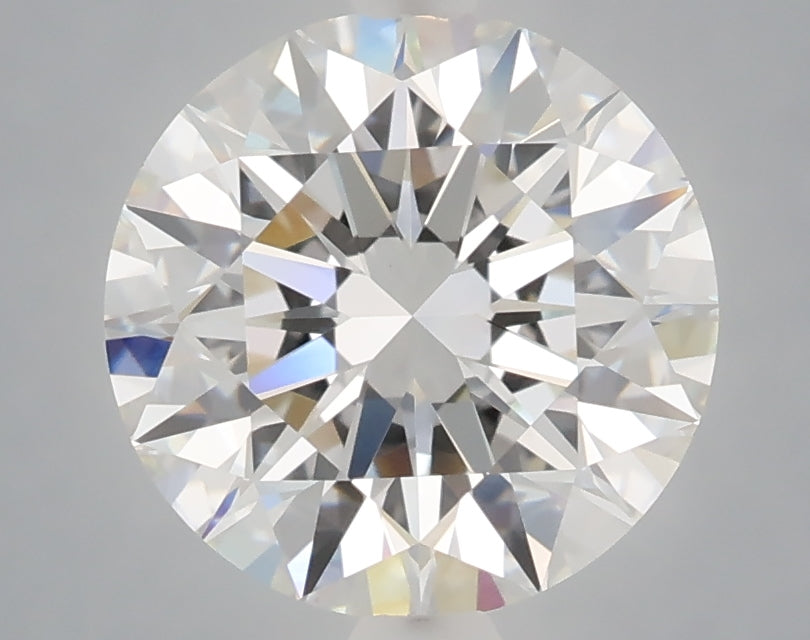 3.02 Carat Round Shaped, Excellent Cut, E Color, VVS2 Clarity, IGI Certified Lab Grown Diamond