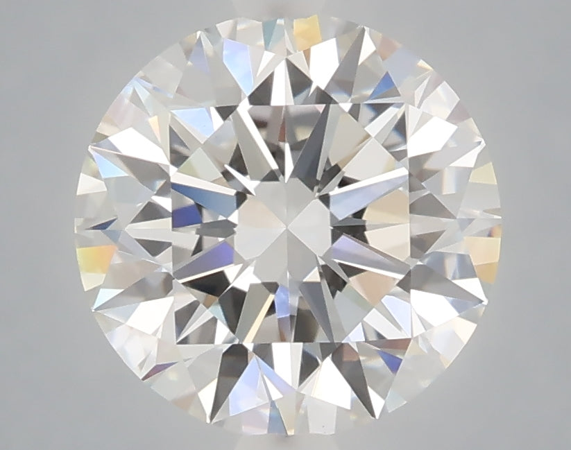 3.02 Carat Round Shaped, Ideal Cut, E Color, VVS2 Clarity, IGI Certified Lab Grown Diamond