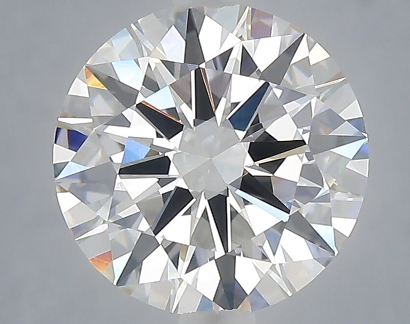 3.01 Carat Round Shaped, Excellent Cut, E Color, VVS2 Clarity, IGI Certified Lab Grown Diamond