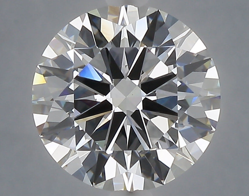 3.02 Carat Round Shaped, Ideal Cut, E Color, VVS2 Clarity, IGI Certified Lab Grown Diamond