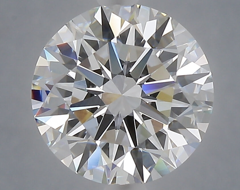 3.02 Carat Round Shaped, Ideal Cut, E Color, VVS2 Clarity, IGI Certified Lab Grown Diamond