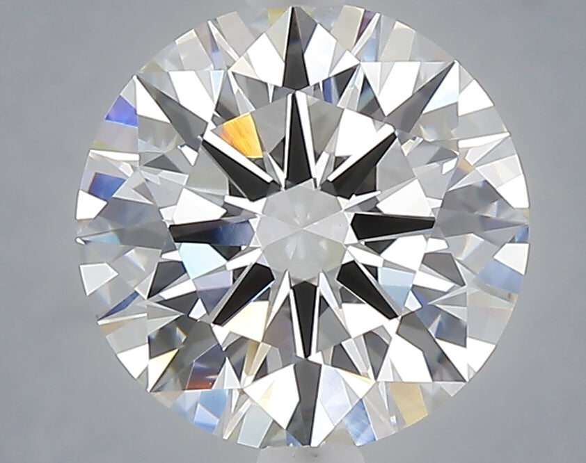 3.02 Carat Round Shaped, Ideal Cut, E Color, VVS2 Clarity, IGI Certified Lab Grown Diamond