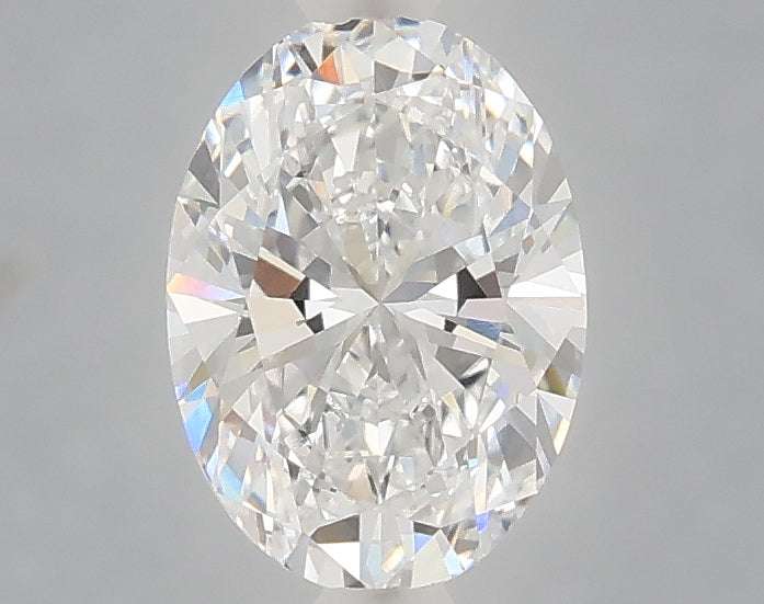 1.07 Carat Oval Shaped, Ideal Cut, D Color, VVS2 Clarity, IGI Certified Lab Grown Diamond