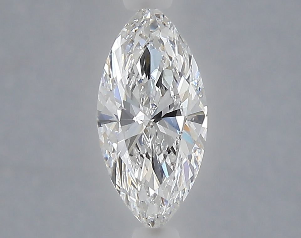 1.00 Carat Marquise Shaped, Ideal Cut, E Color, VVS2 Clarity, IGI Certified Lab Grown Diamond