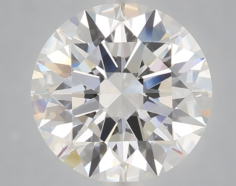 3.08 Carat Round Shaped, Ideal Cut, E Color, VVS2 Clarity, IGI Certified Lab Grown Diamond