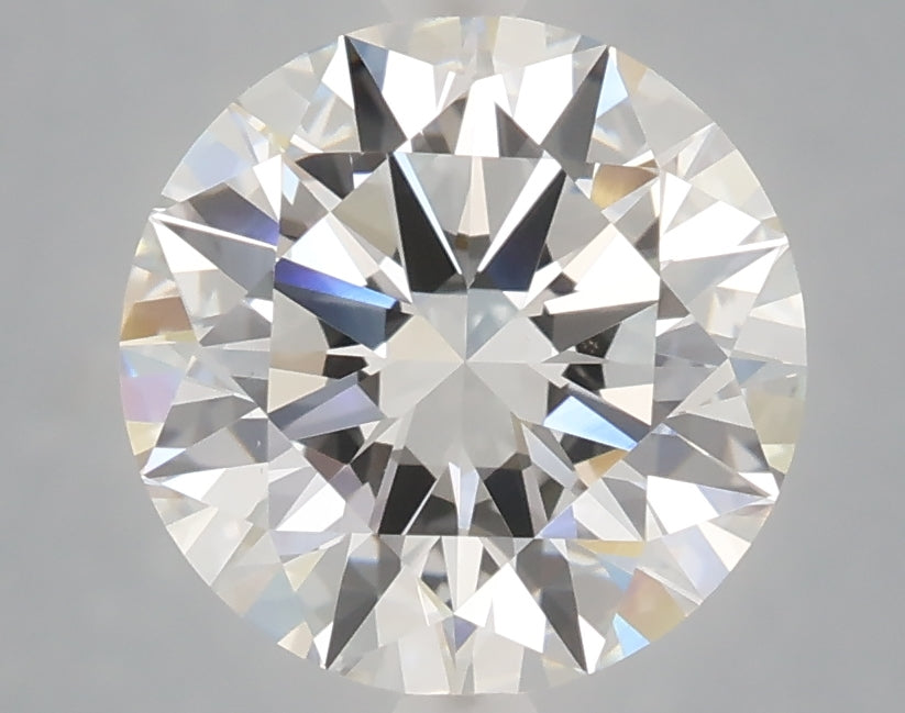 3.08 Carat Round Shaped, Excellent Cut, E Color, VVS2 Clarity, IGI Certified Lab Grown Diamond